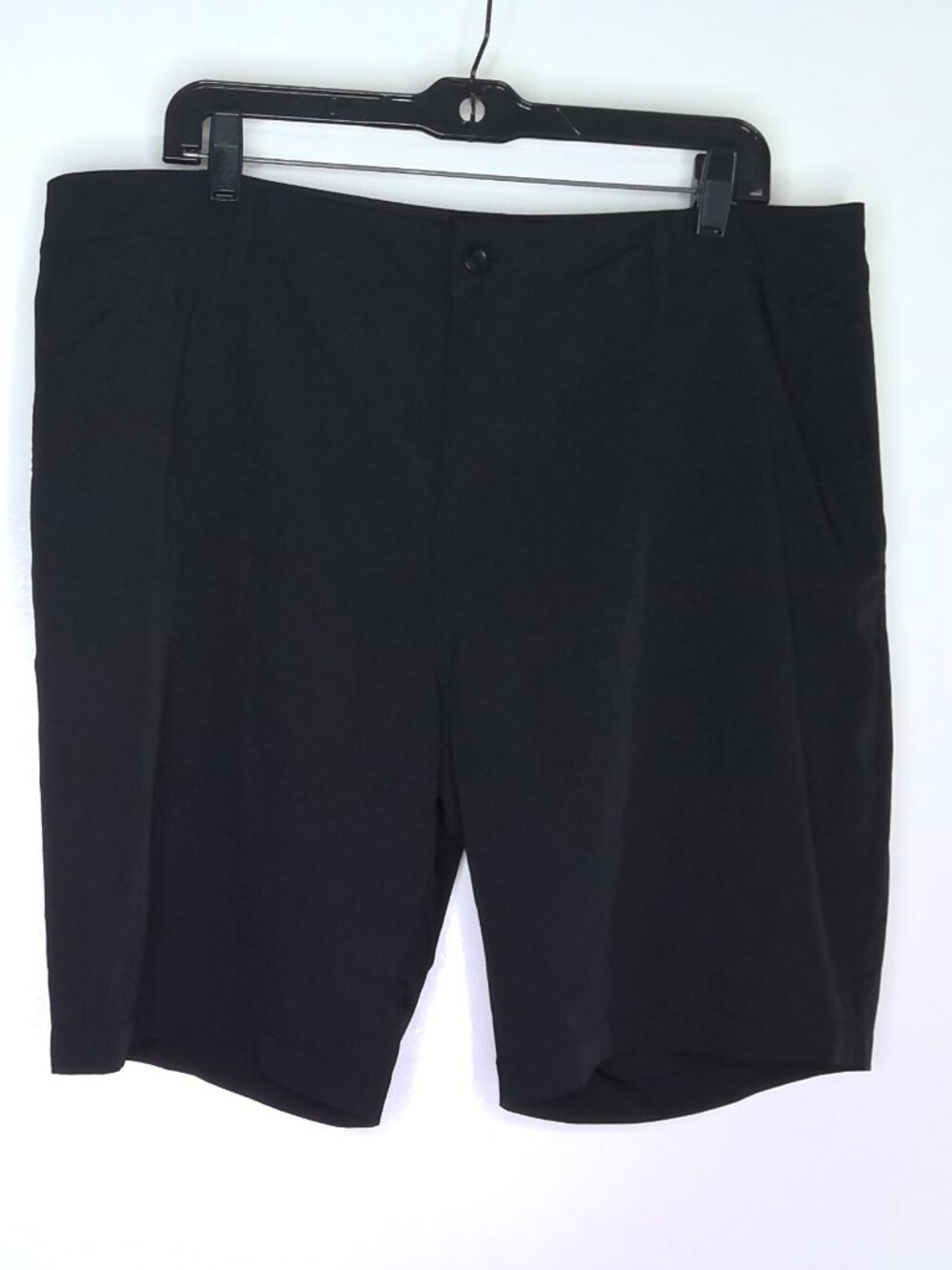 RSQ Men's Hybrid Shorts Jet Black Streetwear Athleisure Pockets Stretch Sz 40